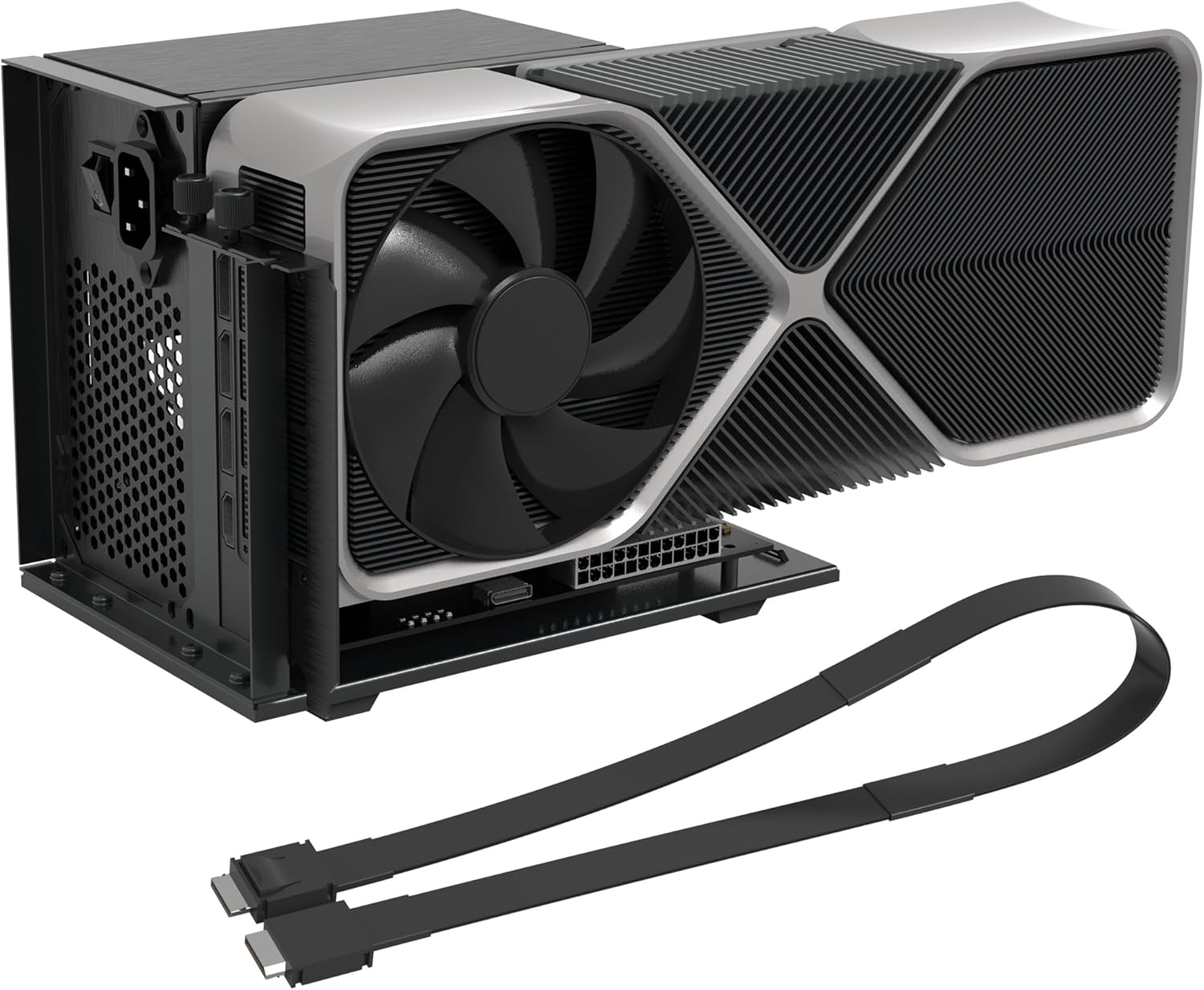 Oculink Gpu Dock Station - PCIe 4.0 X4 64Gbps EGPU 도크(19.7인치