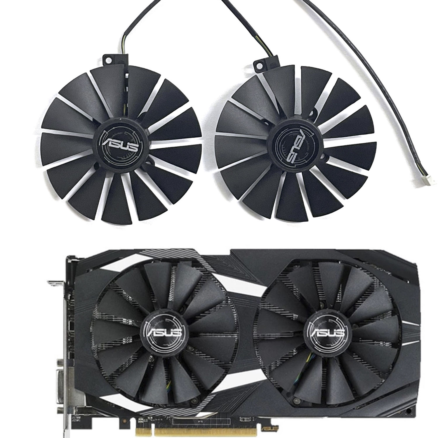 Rtx 3090 24Gb Gddr6X - T129215SM 95mm 쿨러 팬, ASUS STRIX