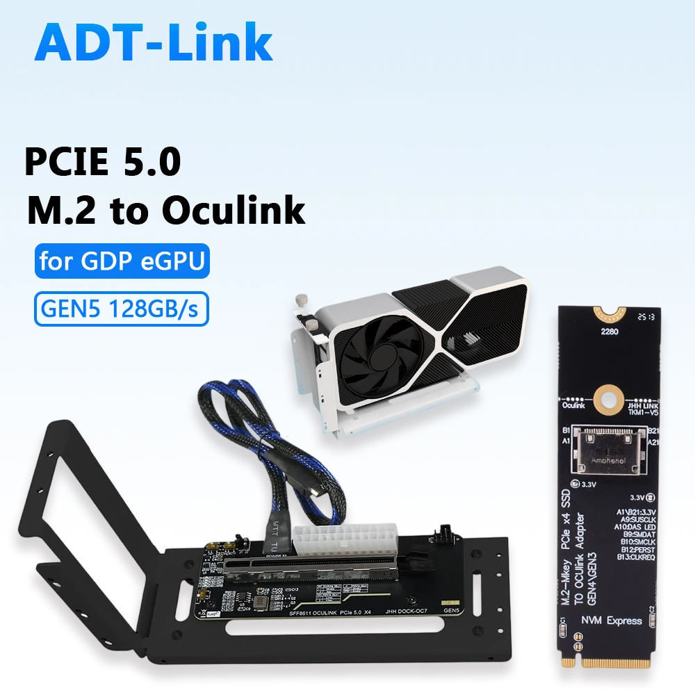 OCuLink EGPU 도크 PCIe 5.0 X4 GD - Oculink Gpu Dock Station 리뷰 및 가격