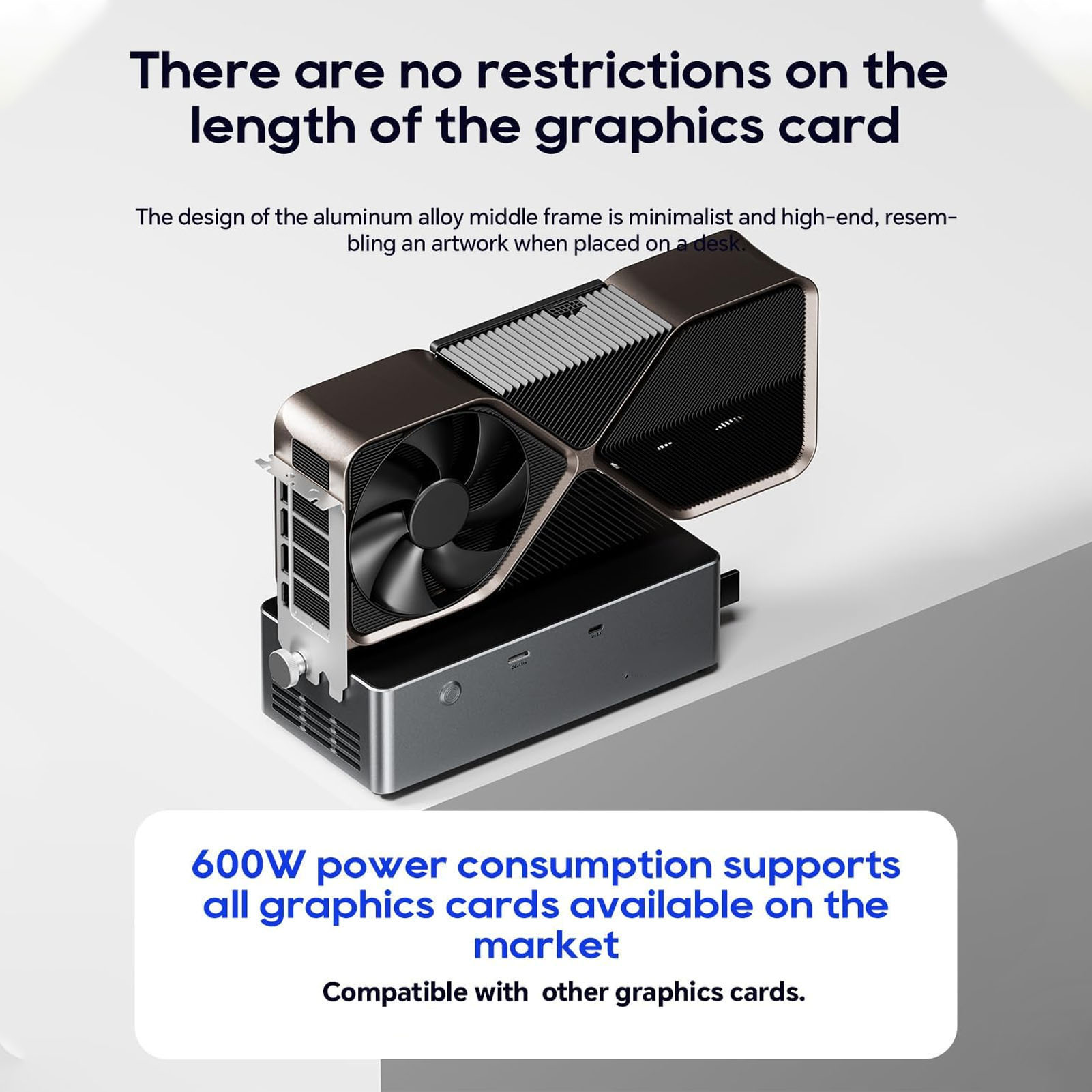 800W PSU PCIe 4.0 X4 외장 GPU 도킹 - Oculink Gpu Dock Station 리뷰 및 가격