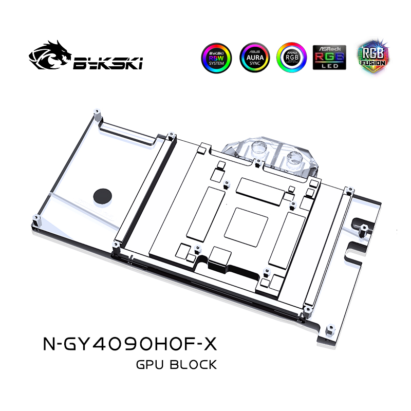 Bykski N-GY4090HOF-X GPU 블록 GA - Rtx 4090 Water Block Full Cover 리뷰 및 가격