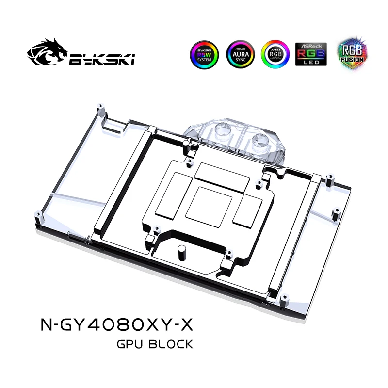 Bykski N-GY4080XY-X GPU 블록은 GA - Rtx 4080 Water Cooling Block 리뷰 및 가격